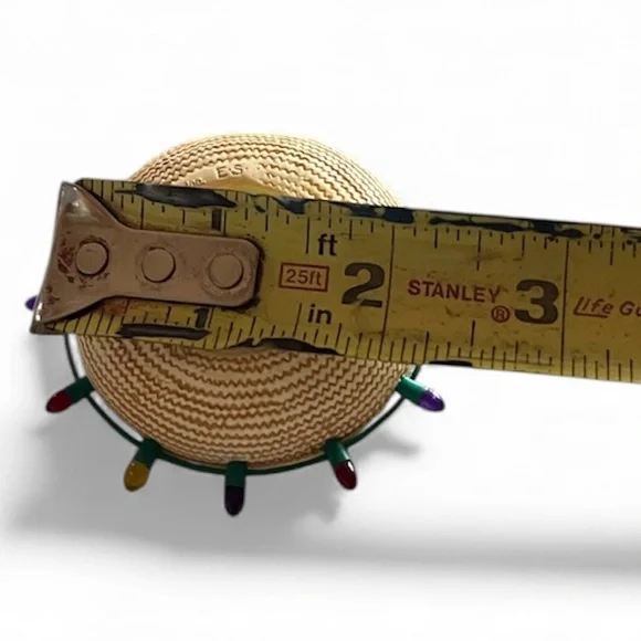 Hallmark Keepsake Ornament Feliz Navidad Mouse and Hat lights - Picture 6 of 7